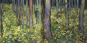 Vincent Van Gogh Undergrowth with Two Figures (nn04) Spain oil painting artist